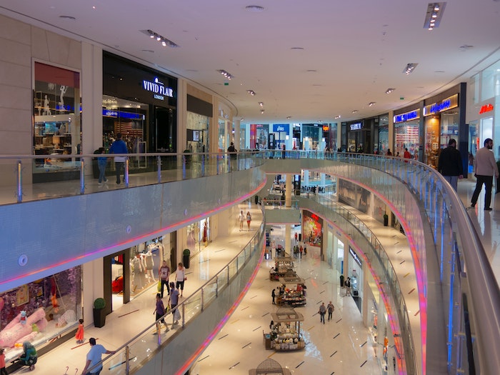 Beispiel Einkaufszentrum